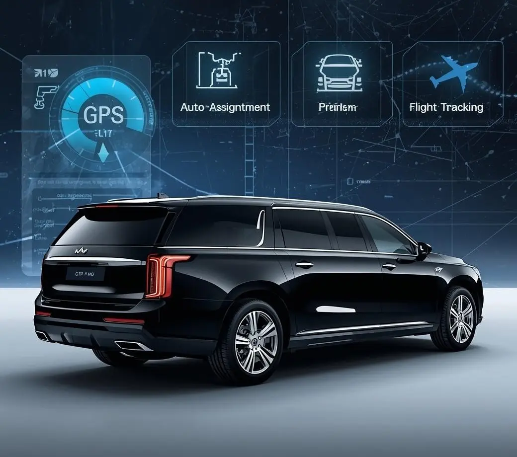 LimoFleet Real-time Dispatch Board Dashboard